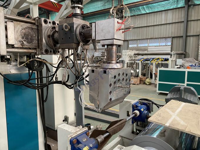 पीईटी पीएस पीसी प्लेट बनाने की मशीन प्लास्टिक नरम पर्दा शीट एक्सट्रूज़न मशीन 2