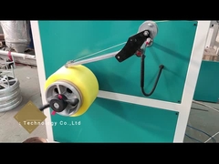 प्लास्टिक पीपी स्ट्रैपिंग बैंड प्रोडक्शन लाइन / पीपी स्ट्रैप एक्सट्रूज़न मशीन / पीपी स्ट्रैपिंग एक्सट्रूडर मशीन