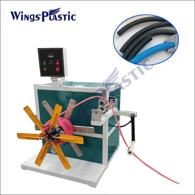 उच्च गति प्लास्टिक विद्युत conduit घुमावदार पाइप extruder मशीन 10-15m/Min