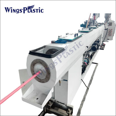 380V/50HZ PERT ट्यूब पीपीआर वाटर पाइप एक्सट्रूज़न मशीन 0.5-10m/Min गति के साथ