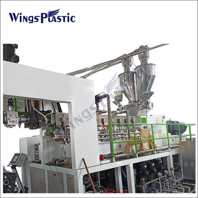 पीईटी पीवीसी पीपी प्लास्टिक शीट बनाने extruder मशीन उत्पादन मशीन लाइन