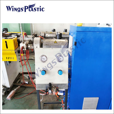 उच्च गति कम कीमत प्लास्टिक एचडीपीई डबल दीवार घुमावदार DWC पाइप बनाने extrusion मशीन