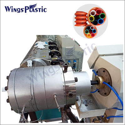 एचडीपीई एकल दीवार सीओडी घुमावदार ऑप्टिक डक्ट प्लास्टिक पाइप extruder