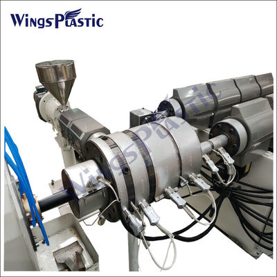 20mm-110mm व्यास पीपी पीई पीबी पीईआरटी पानी पाइप गैस पाइप भूमिगत ट्यूब बनाने की मशीन