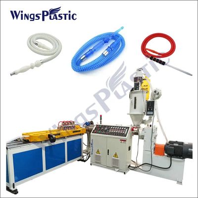 ईवीए सर्पिल लचीला नली extruder मशीन वैक्यूम क्लीनर ट्यूब बनाने की मशीन